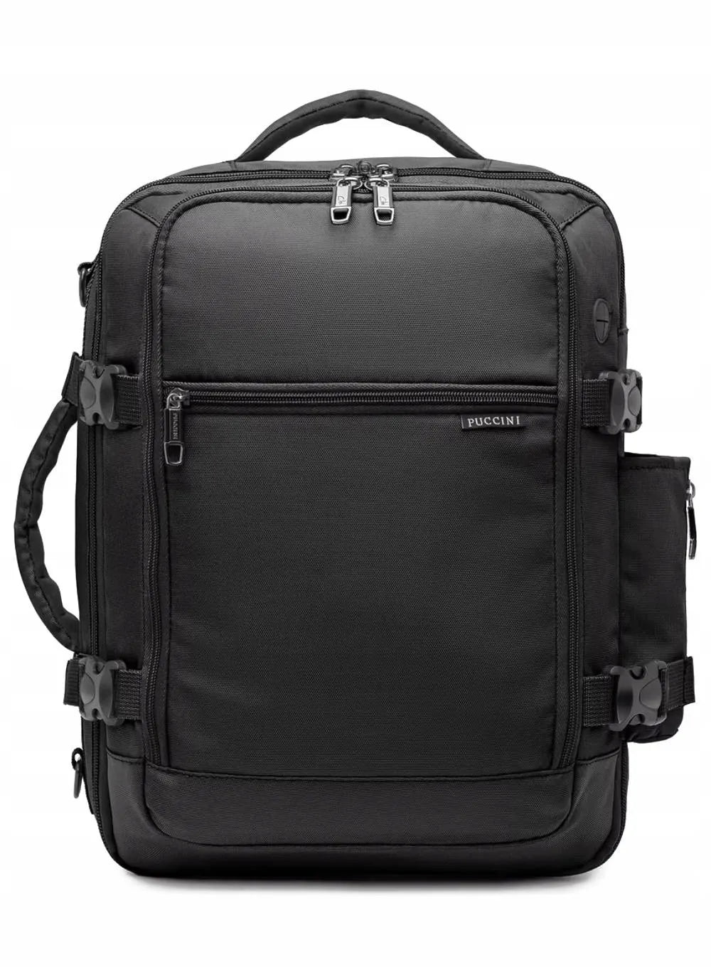 Puccini kelioninė kuprinė į lėktuvą Easy Pack Plus M - juoda