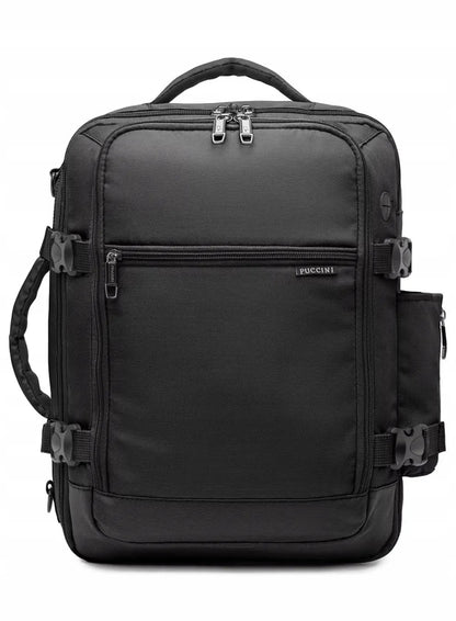 Puccini kelioninė kuprinė į lėktuvą Easy Pack Plus M - juoda