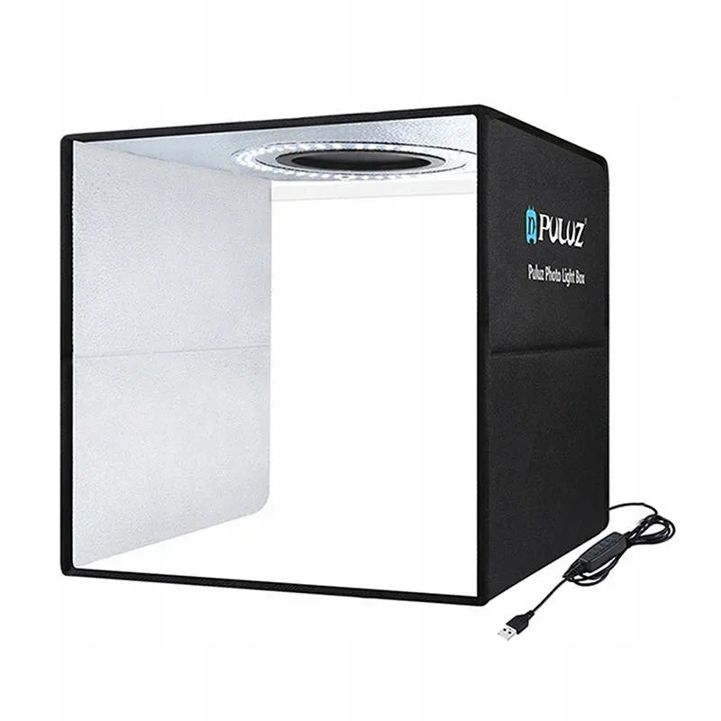 PULUZ PU5032B 30 cm LED fotopalapinė fotografavimui su 6 fonais
