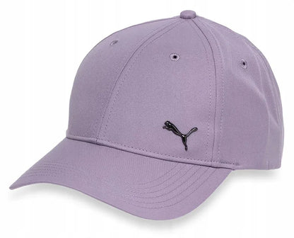 Puma Metal Cat beisbolo kepurė vyrams ir moterims, violetinė