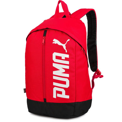 PUMA raudona sportinė mokyklinė kuprinė treniruotėms ir kelionėms 21L