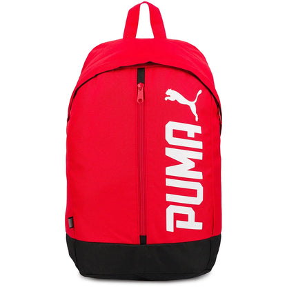 PUMA raudona sportinė mokyklinė kuprinė treniruotėms ir kelionėms 21L