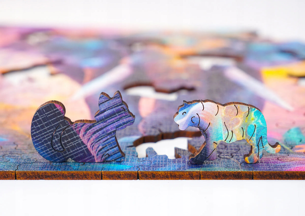 „Puzzled“ medinė dėlionė „Dramblys“, 145 dalių, MDF, unikalios formos