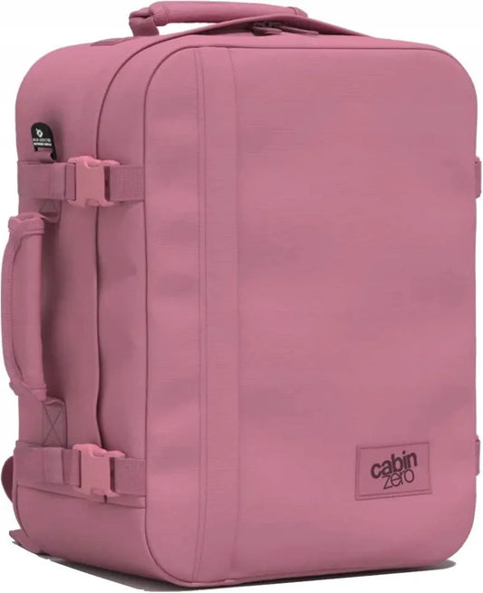 Rankinis bagažas kuprinė skirta Wizzair Cabin Zero Rosa Rosa