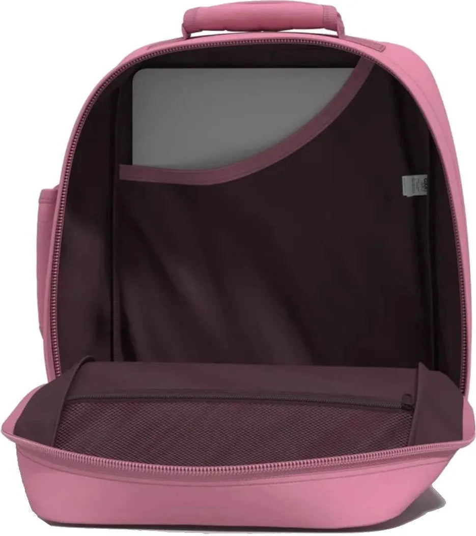Rankinis bagažas kuprinė skirta Wizzair Cabin Zero Rosa Rosa