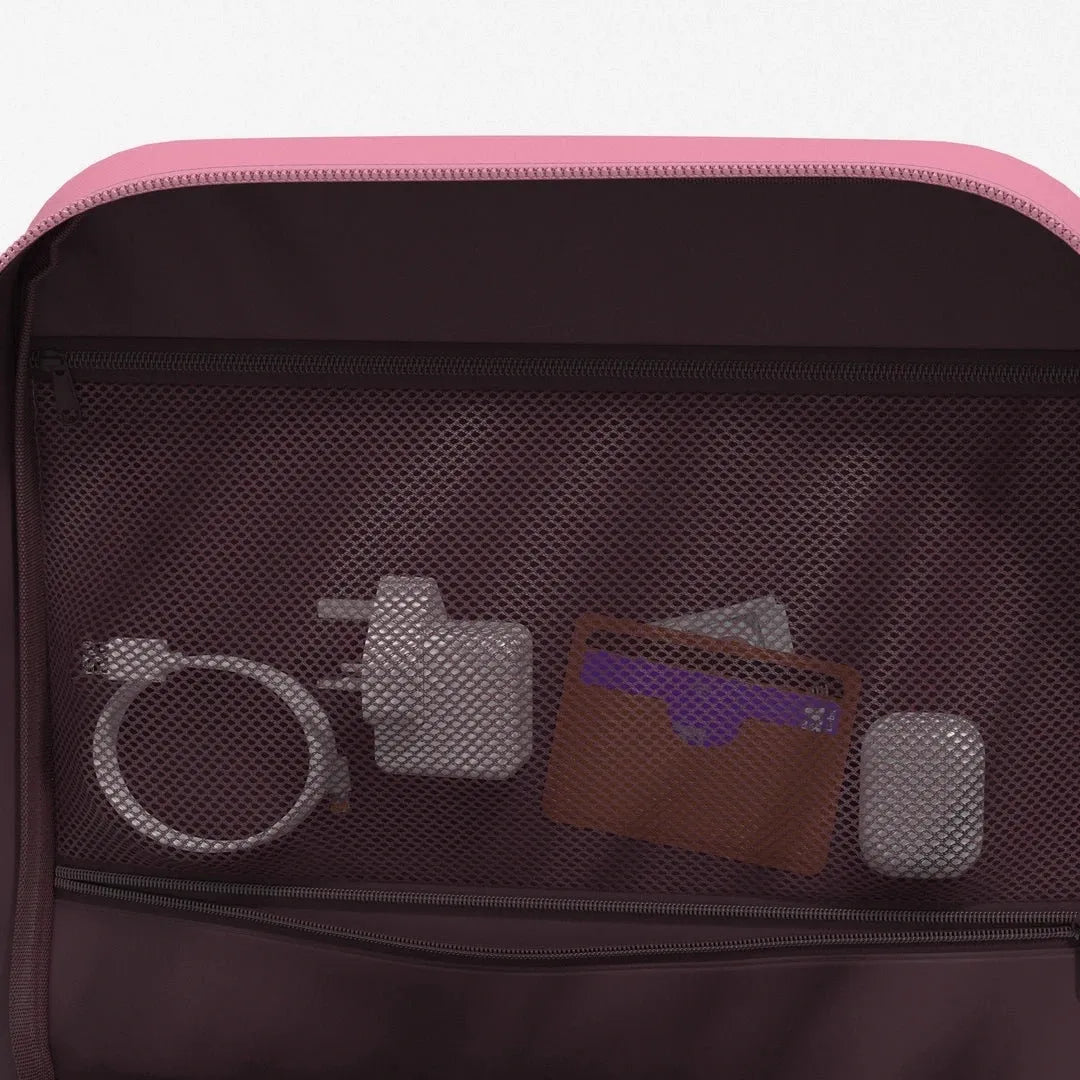Rankinis bagažas kuprinė skirta Wizzair Cabin Zero Rosa Rosa