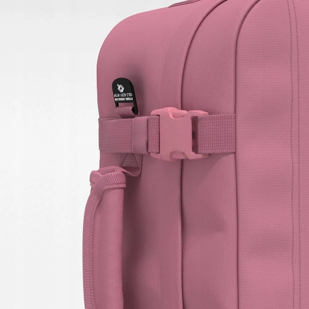 Rankinis bagažas kuprinė skirta Wizzair Cabin Zero Rosa Rosa