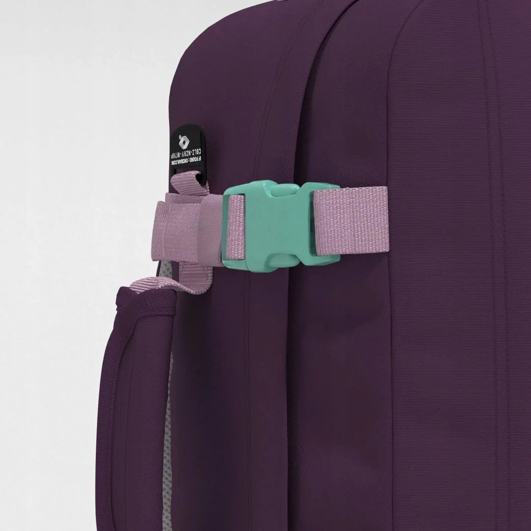 Rankinis bagažas kuprinė Wizzair Cabin Zero Classic 28L Midnight Purple