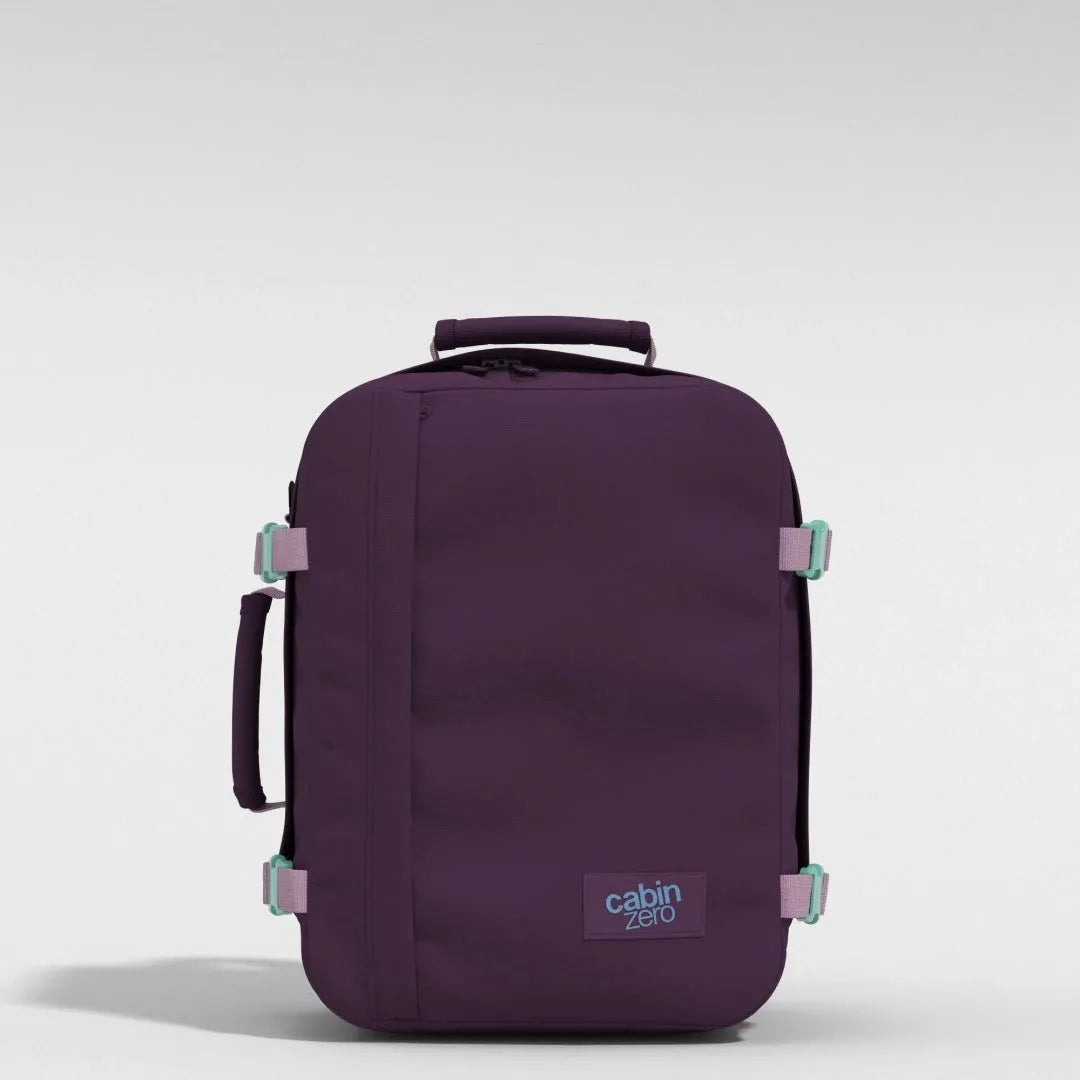 Rankinis bagažas kuprinė Wizzair Cabin Zero Classic 28L Midnight Purple