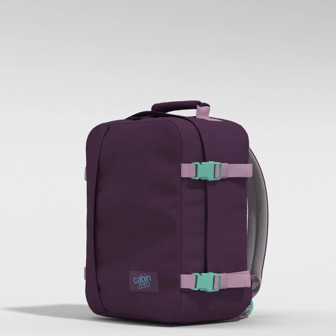 Rankinis bagažas kuprinė Wizzair Cabin Zero Classic 28L Midnight Purple
