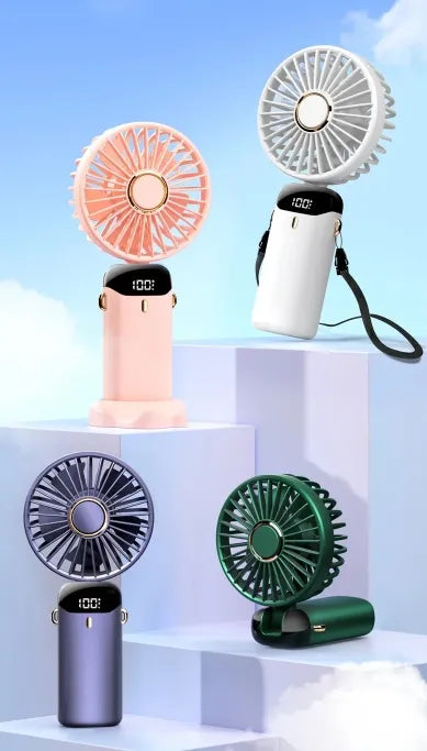 Rankinis belaidis nešiojamas mini ventiliatorius Ventura N-18