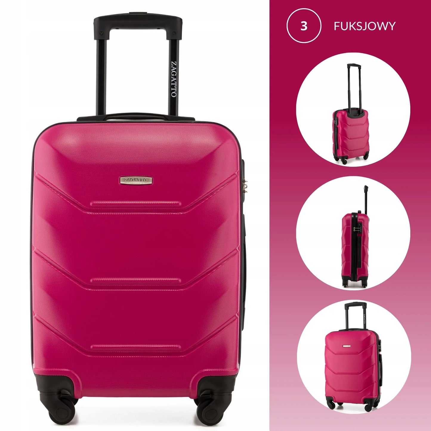Rankinis lagaminas Ryanair 55x40x20 cm – mažas kelioninis lagaminas