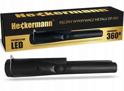 Rankinis metalo detektorius Heckermann GP-008 monetų ieškiklis