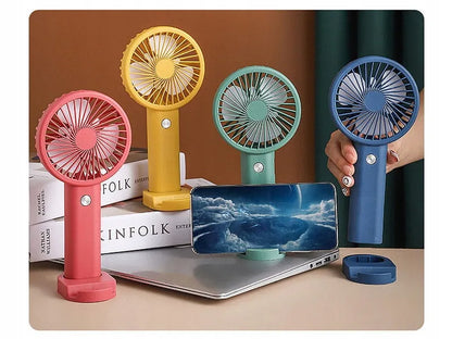 Rankinis ventiliatorius USB įkraunamas nešiojamas vėjalis