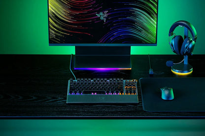 Razer Huntsman V3 Pro TKL laidinė žaidimų klaviatūra, US international (QWERTY), juoda