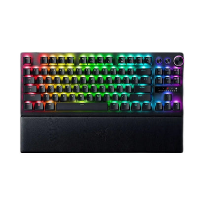 Razer Huntsman V3 Pro TKL laidinė žaidimų klaviatūra, US international (QWERTY), juoda