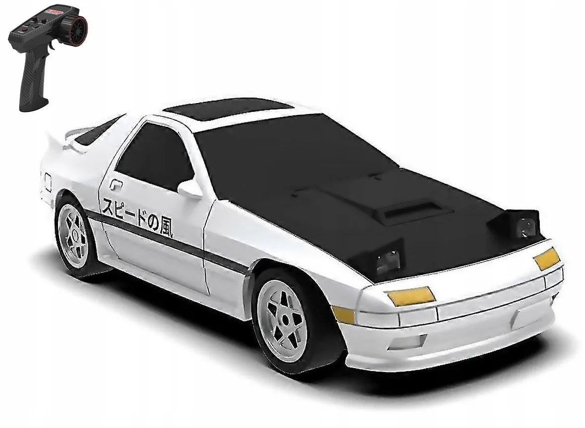 RC drifto automobilis JJR/C C8827 4WD su giroskopu ir proporciniu nuotoliniu valdymu Mazda