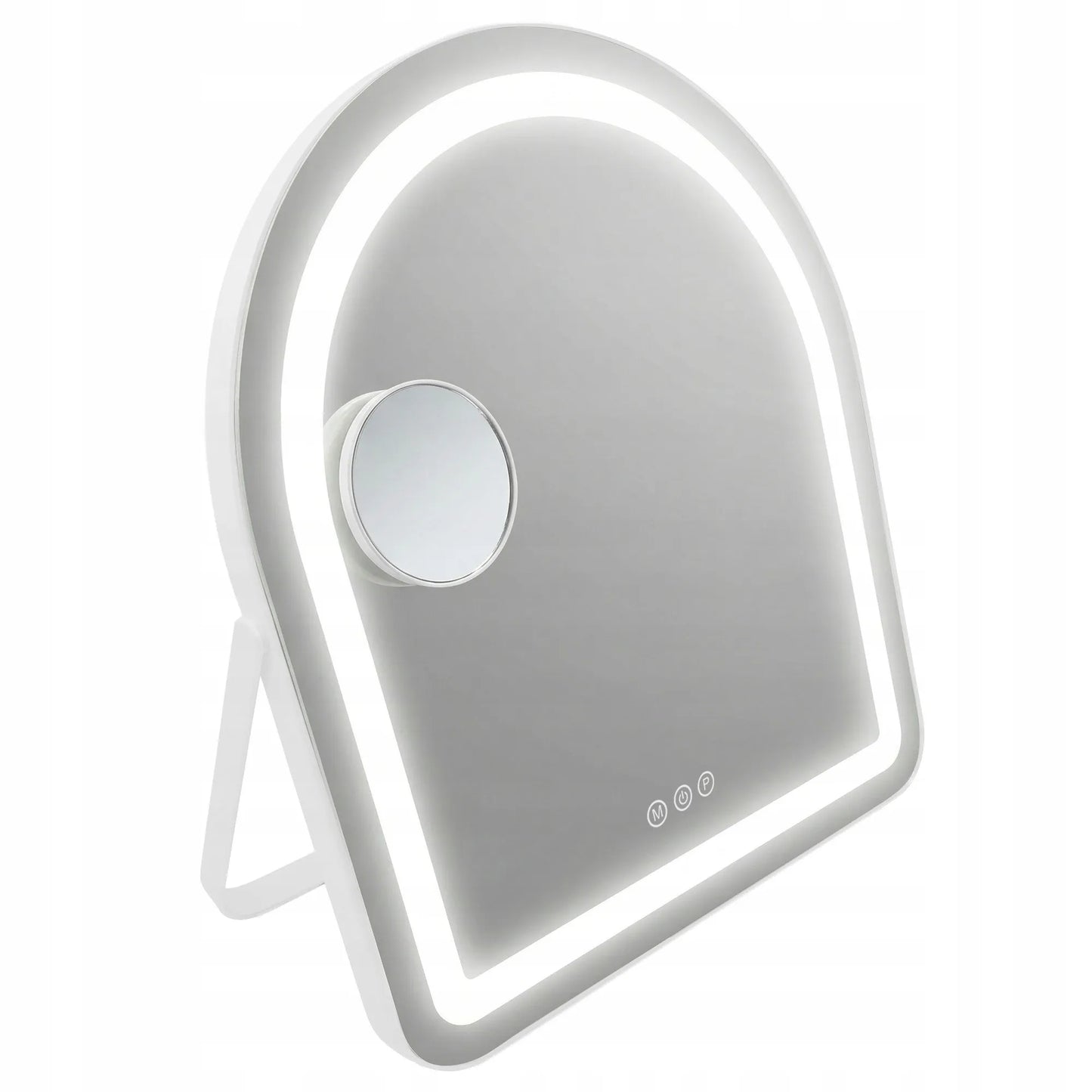 REA LED veidrodis GLAM WHITE 40x45 cm