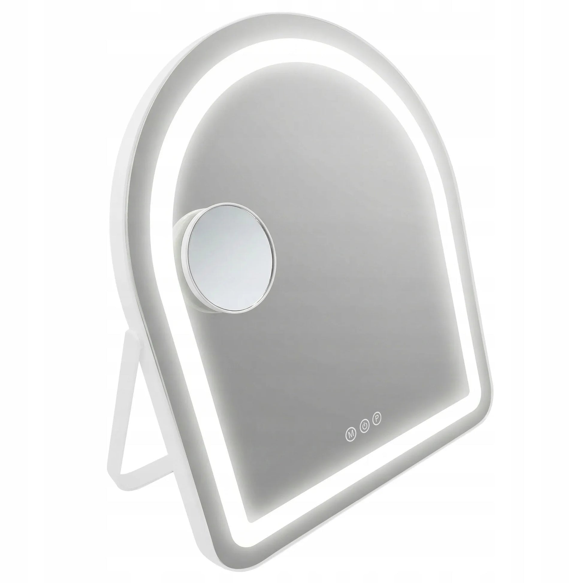 REA LED veidrodis GLAM WHITE 40x45 cm