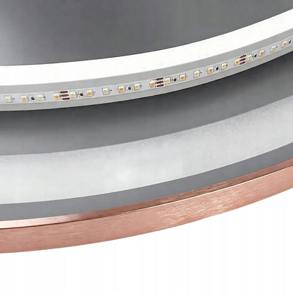 REA MMJ „Brush Copper“ LED veidrodis, 60 cm