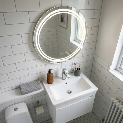 REA SOFT 50 apvalus sieninis LED veidrodis