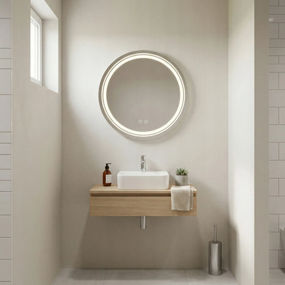 REA SOFT 50 apvalus sieninis LED veidrodis
