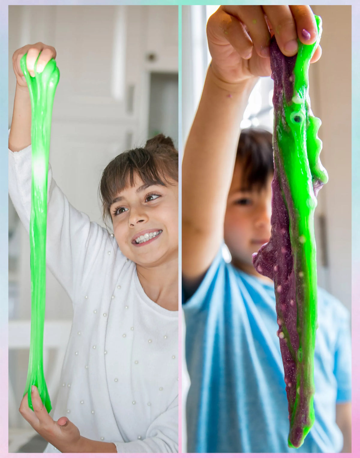 „Regmag“ didelis „slime“ gaminimo rinkinys vaikams, modelinas, 120 dalių
