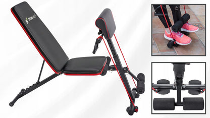 Reguliuojamas sulankstomas treniruočių suolas Fit4Med FIT-848