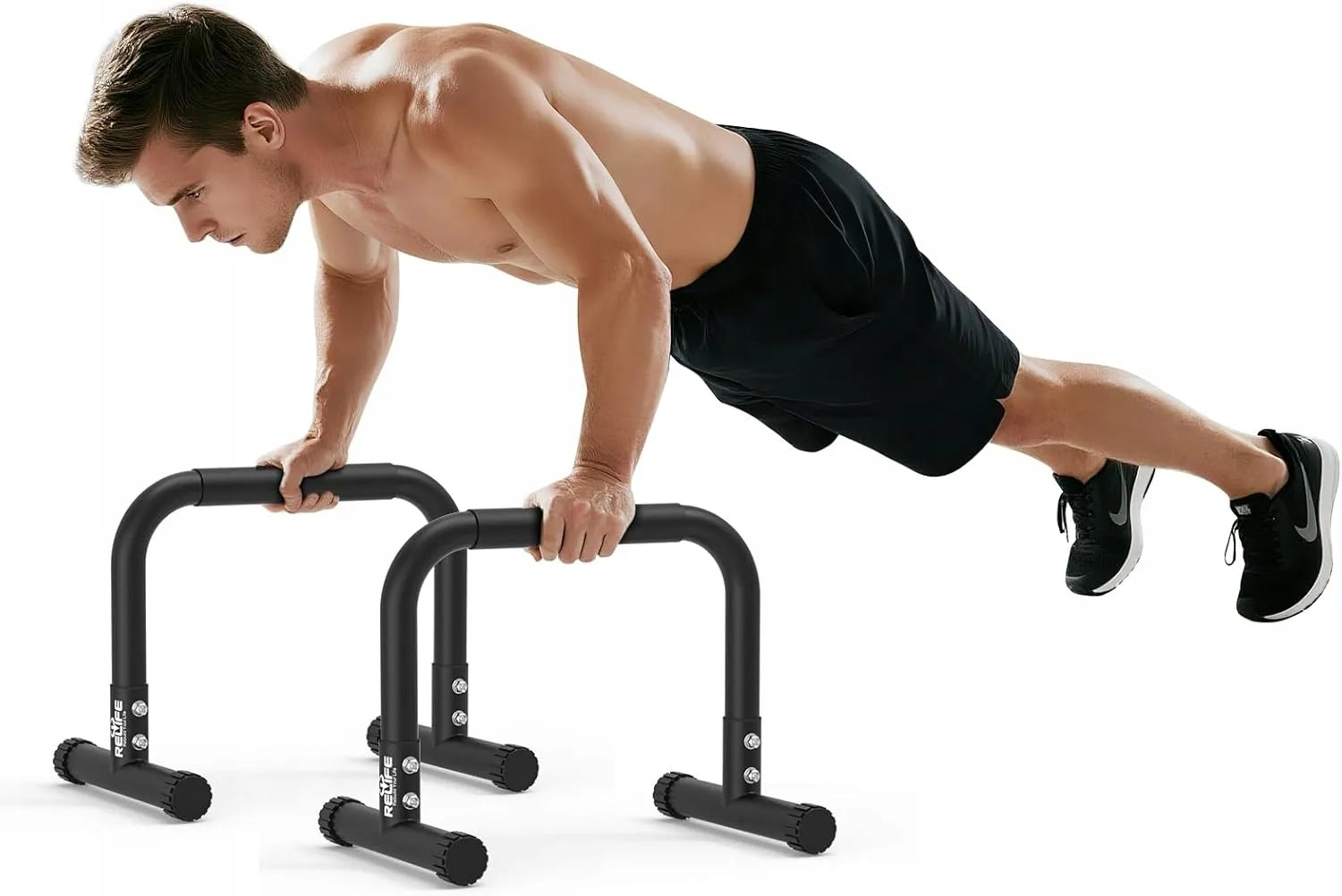 Reguliuojami skersiniai atsispaudimams Dip Station Parallettes 36 cm