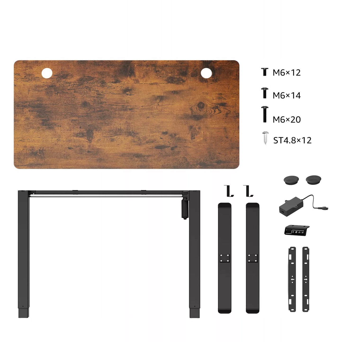 Reguliuojamo aukščio elektrinis žaidimų stalas Triadyn WorkBase 1206 120x60cm