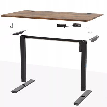 Reguliuojamo aukščio elektrinis žaidimų stalas Triadyn WorkBase 1206 120x60cm
