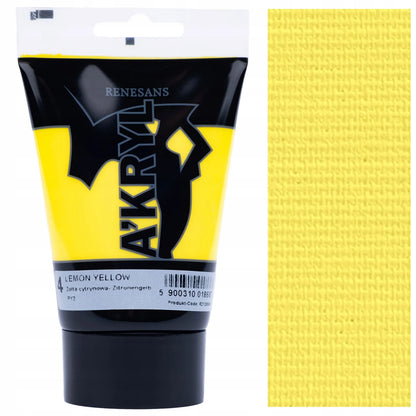 „Renesans A’KRYL“ profesionalių akrilinių dažų rinkinys, 12 × 100 ml