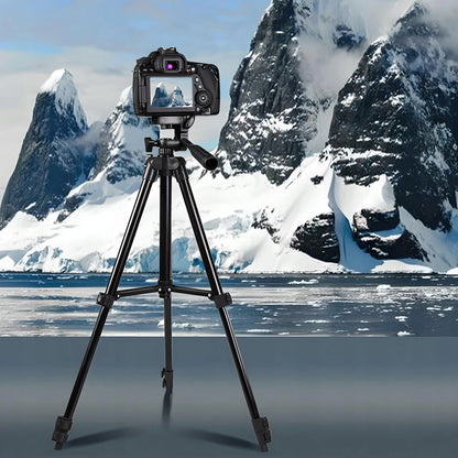RETOO 4 viename trikojis 103 cm su laikikliu fotoaparatui ir telefonui bei pulteliu asmenukėms