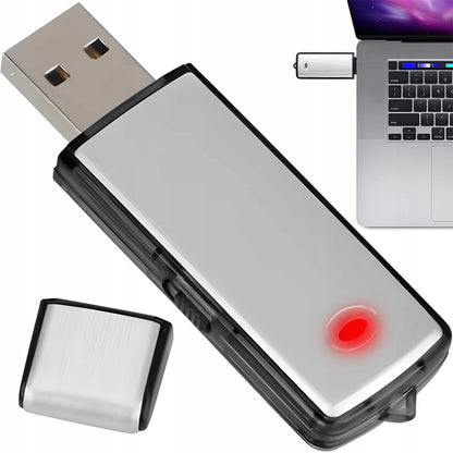 RETOO 8 GB USB mini diktofonas, garso įrašytuvas su balso aktyvavimu, iki 16 val. įrašymo