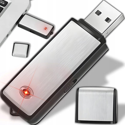 RETOO 8 GB USB mini diktofonas, garso įrašytuvas su balso aktyvavimu, iki 16 val. įrašymo