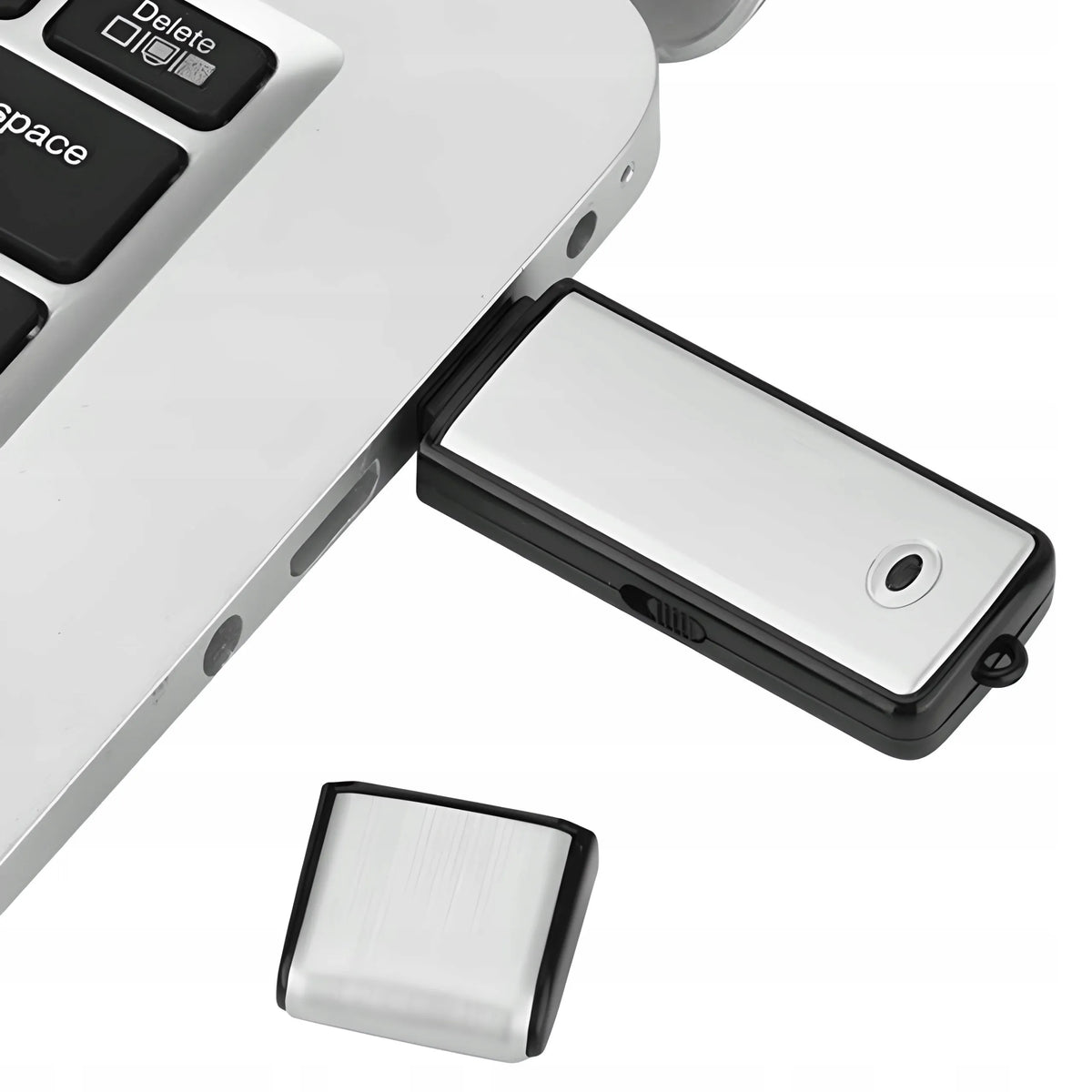 RETOO 8 GB USB mini diktofonas, garso įrašytuvas su balso aktyvavimu, iki 16 val. įrašymo