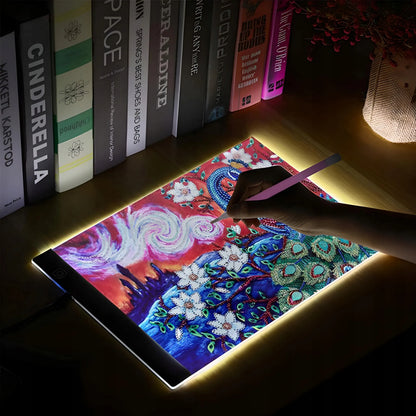 RETOO A4 LED šviečianti braižymo lenta kalkėms ir piešimui