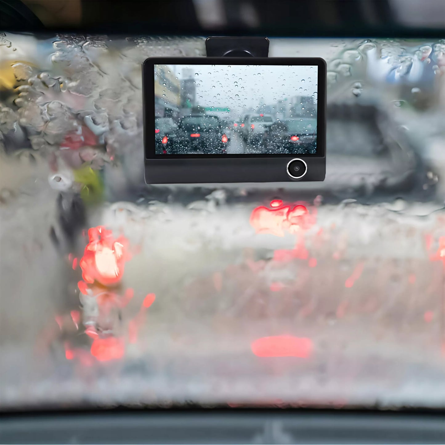 RETOO automobilinis vaizdo registratorius M038 5Mpx 3 kamerų Full HD + galinio vaizdo kamera