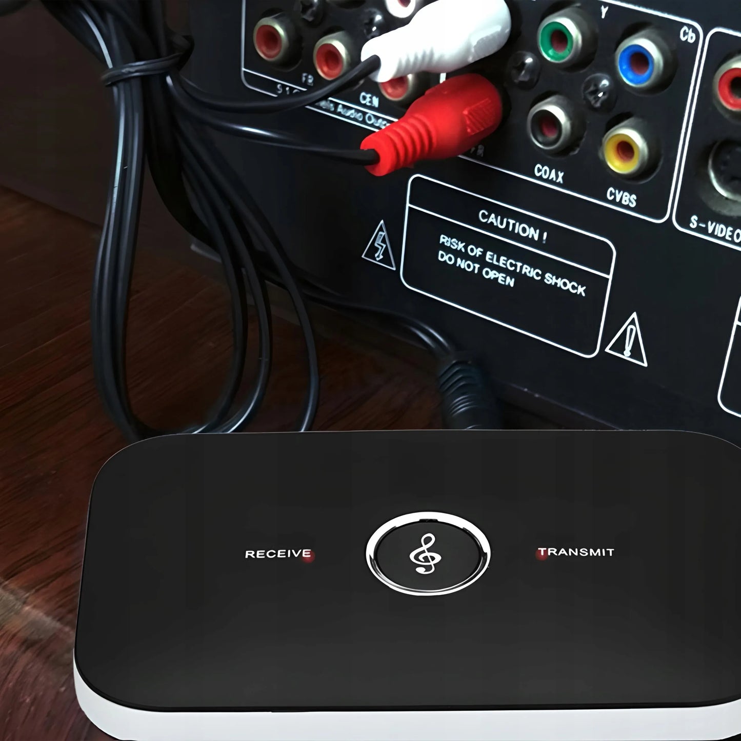 RETOO „Bluetooth“ adapteris, garso siųstuvas ir imtuvas su AUX jungtimi ir laidais