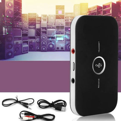 RETOO „Bluetooth“ adapteris, garso siųstuvas ir imtuvas su AUX jungtimi ir laidais