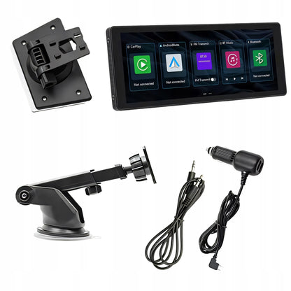 RETOO DRIVETECH ER1077 automobilinė multimedijos stotelė su CarPlay, Android Auto ir atbulinės eigos kamera