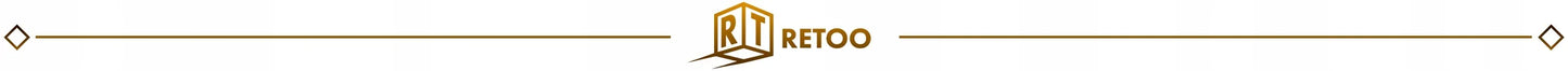 RETOO ER1160 Nešiojamas Wi-Fi projektorius, Full HD, 3000 lm