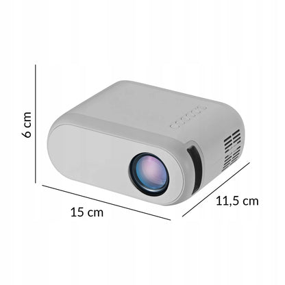 RETOO ER1160 Nešiojamas Wi-Fi projektorius, Full HD, 3000 lm