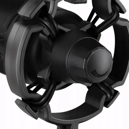 RETOO ER1190 USB kondensatorinis žaidimų mikrofonas kompiuteriui su pop filtru ir nutildymo funkcija