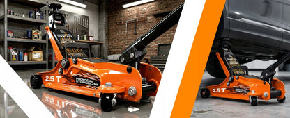 RETOO hidraulinis automobilinis keltuvas „varlė“ 2,5T, 399 mm