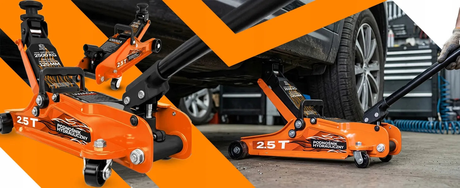 RETOO hidraulinis automobilinis keltuvas „varlė“ 2,5T, 399 mm