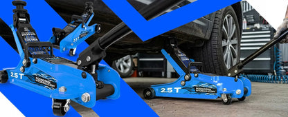 RETOO hidraulinis automobilinis keltuvas „varlė“ 2,5t su lagaminu