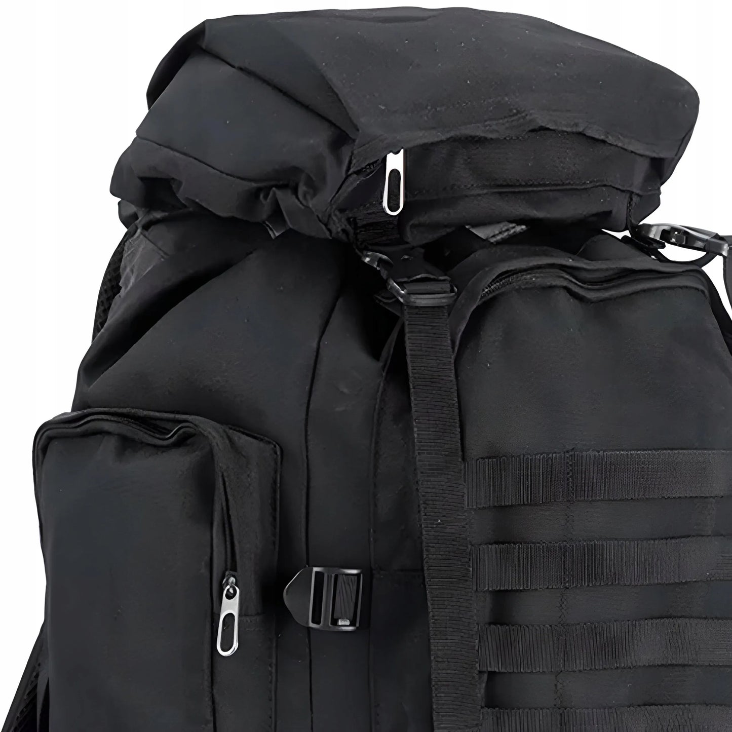 RETOO karinė taktinė kuprinė 50L, talpi, juoda
