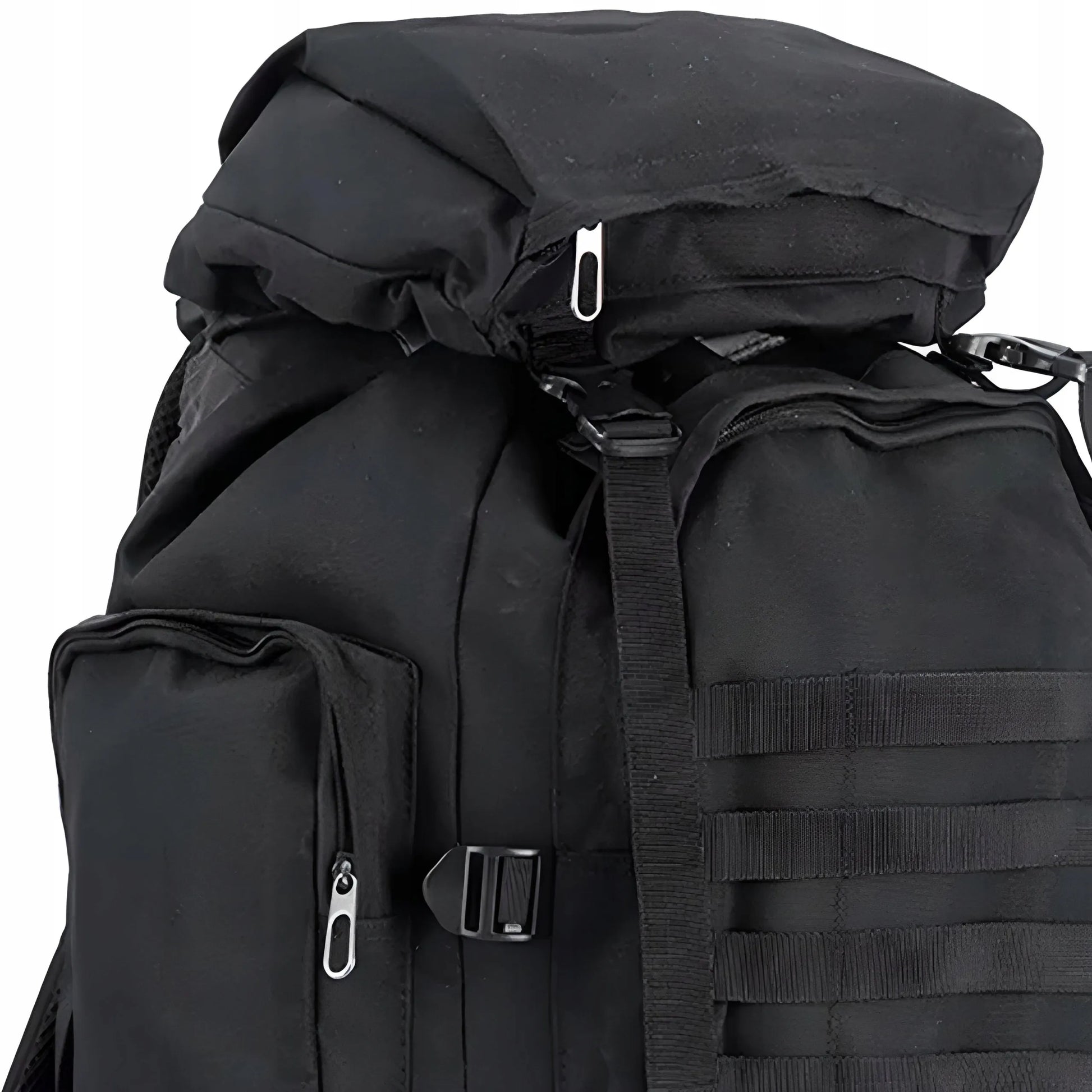 RETOO karinė taktinė kuprinė 50L, talpi, juoda