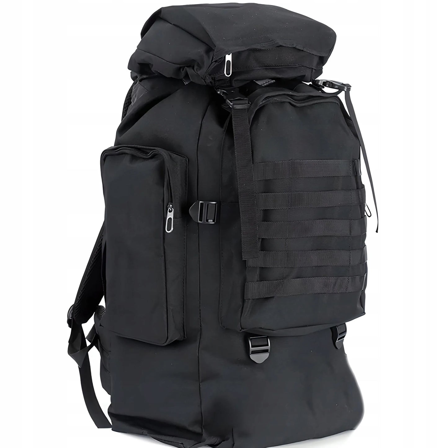 RETOO karinė taktinė kuprinė 50L, talpi, juoda